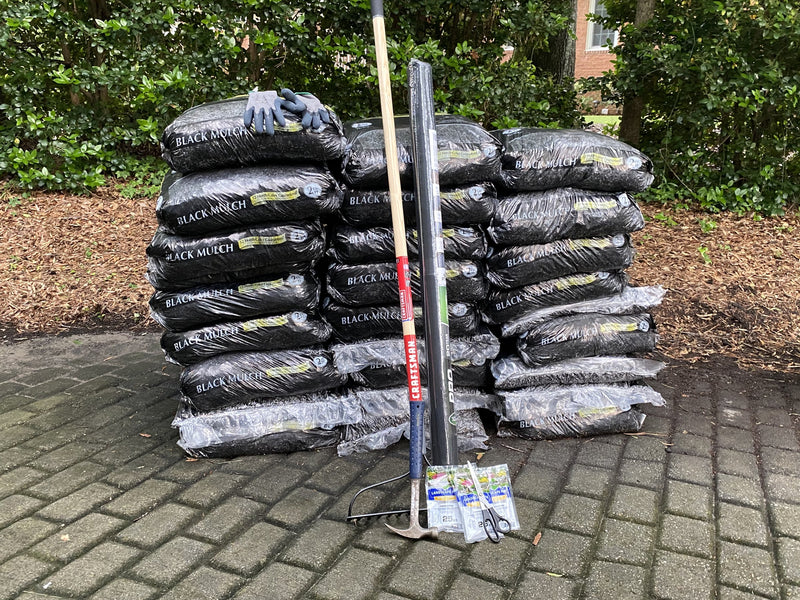 The bag stack vs. the box, tools for scale